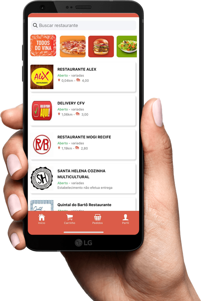 app de delivery